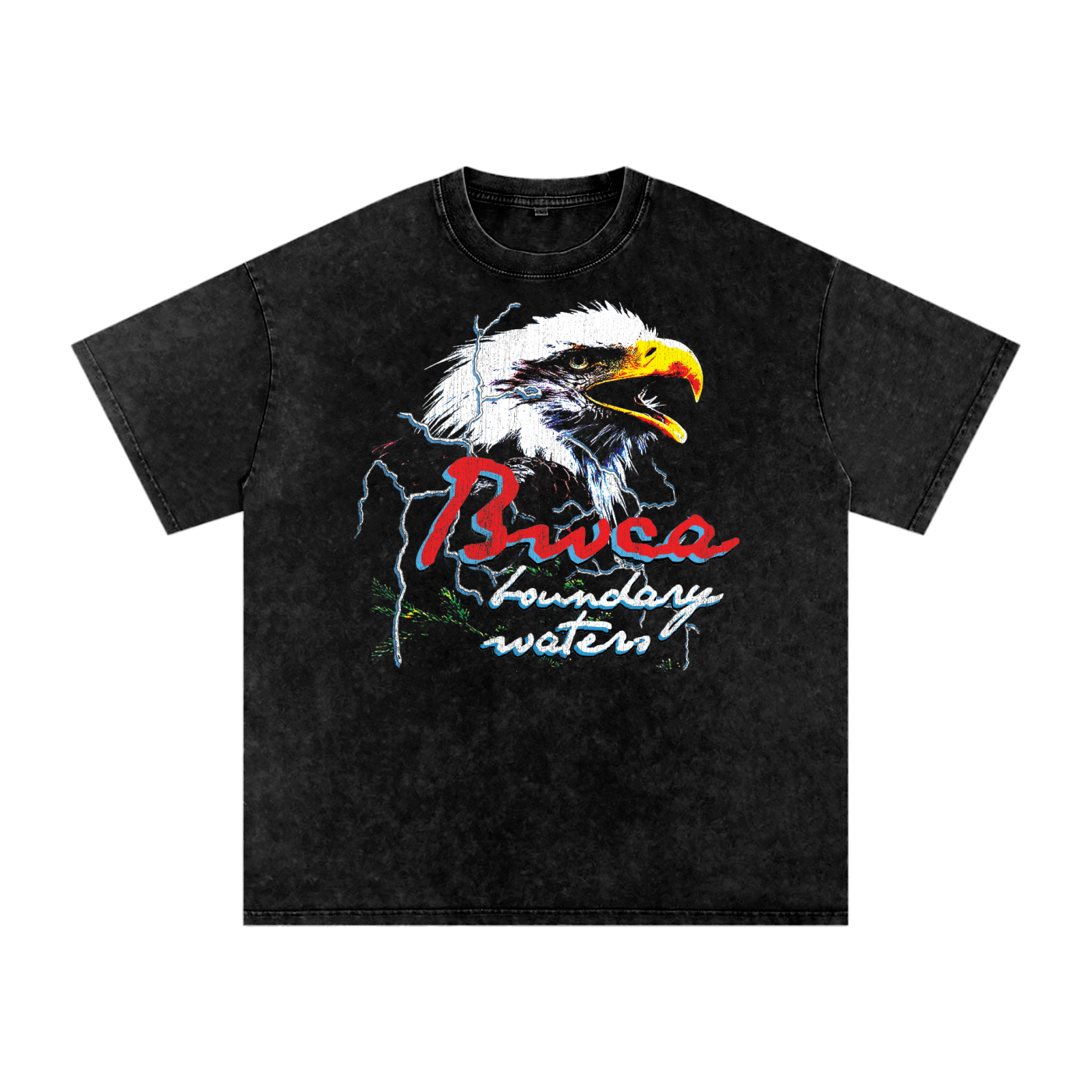 Cry of the North Acid Wash Oversized Tee