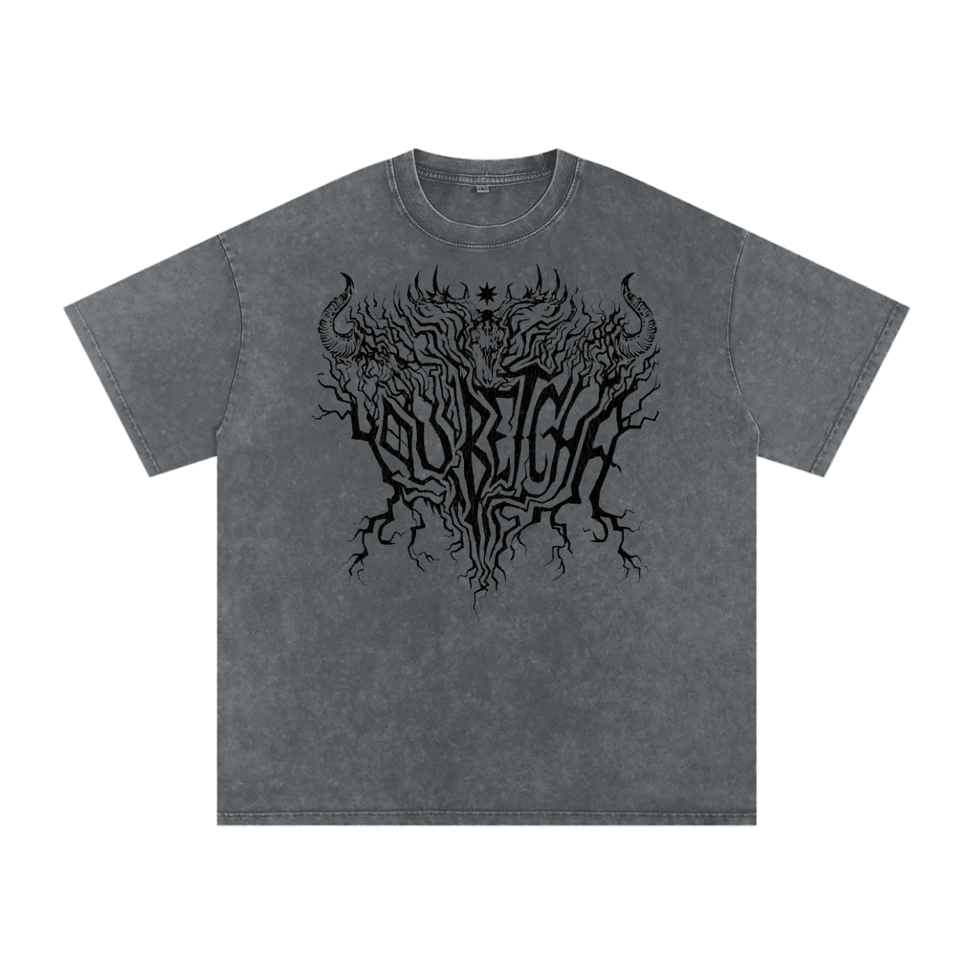 Northern Shredder Acid Wash Oversized Tee