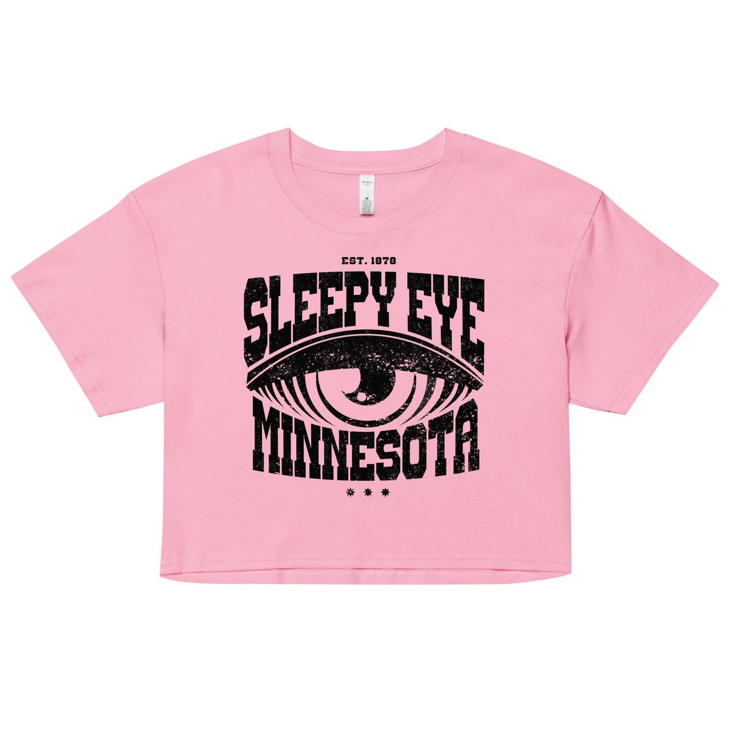 Sleepy Eyeball Crop Top