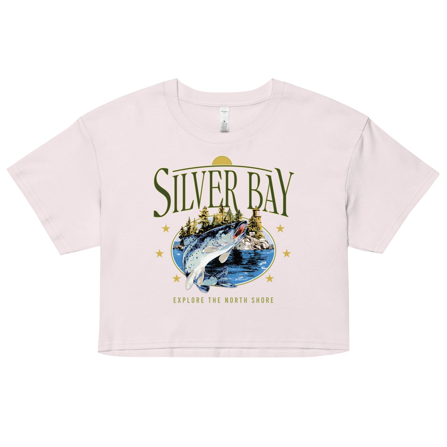 Silver Bay Crop Top