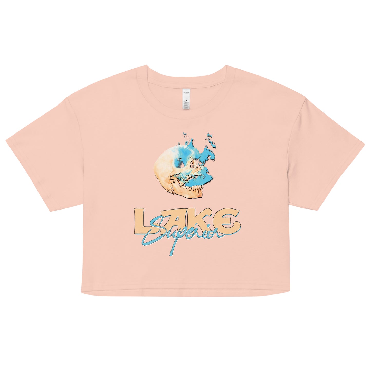 Lake Superior Sailor's Skull Crop Top