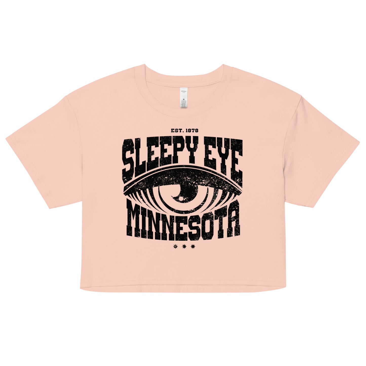 Sleepy Eyeball Crop Top