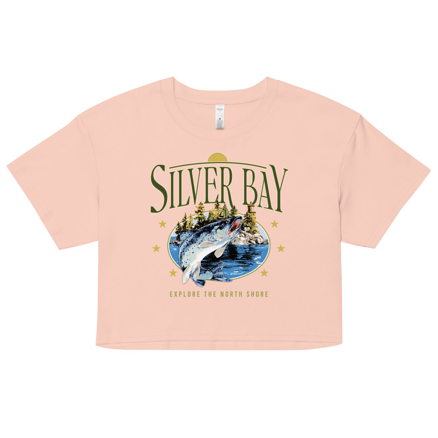 Silver Bay Crop Top