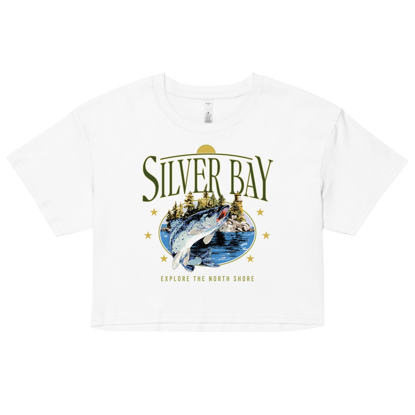 Silver Bay Crop Top