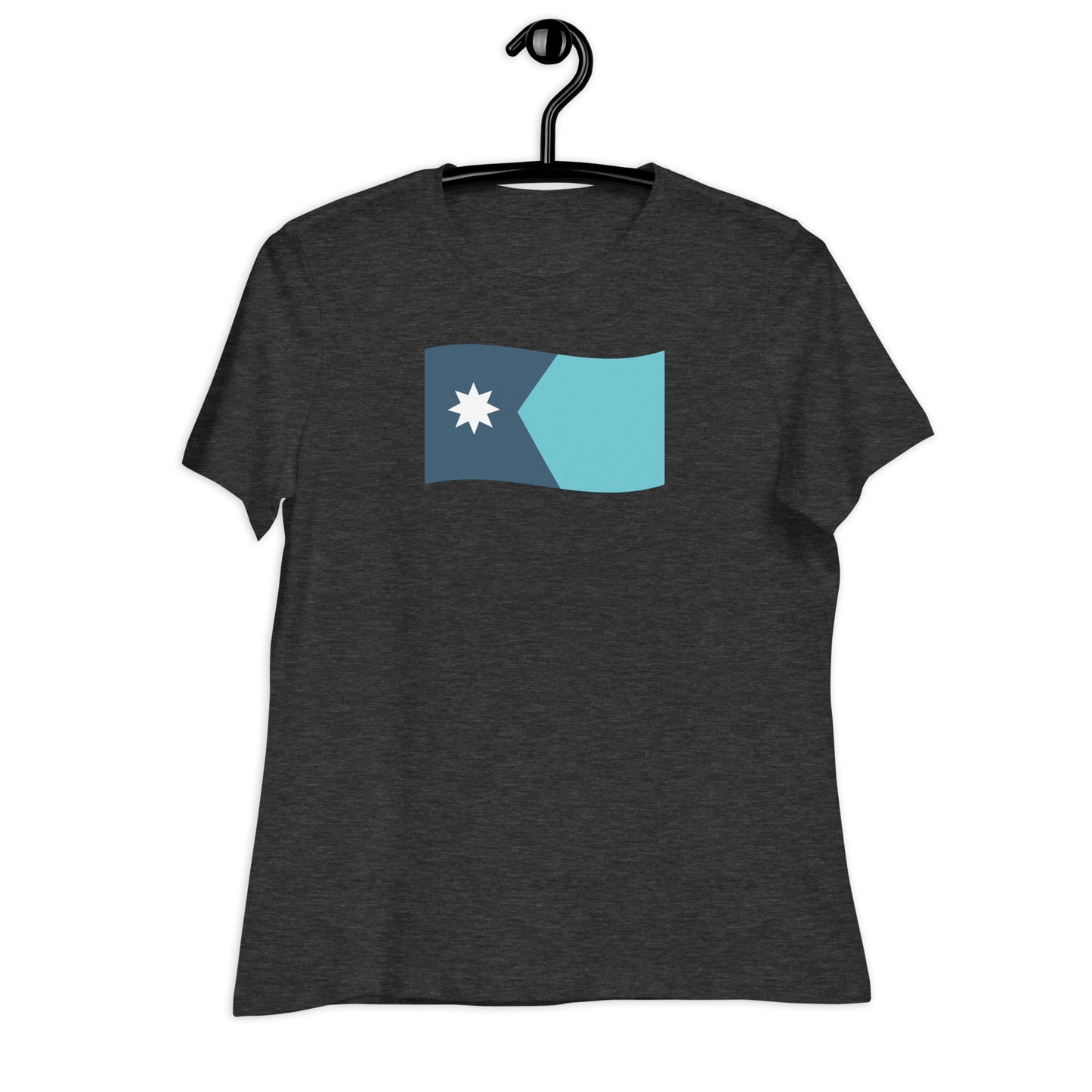 Minnesota State Flag Waving Women's Tee