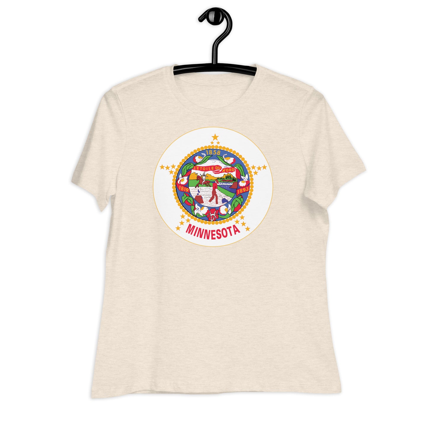Minnesota Flag Throwback Women's Tee