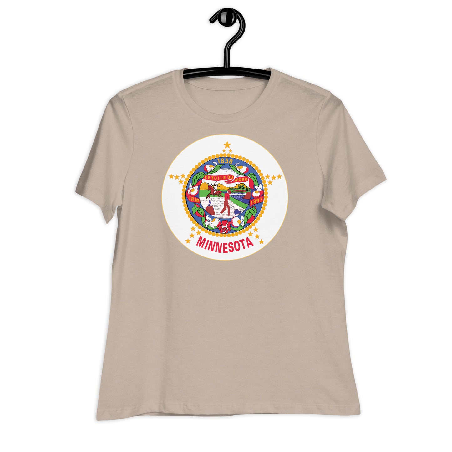Minnesota Flag Throwback Women's Tee