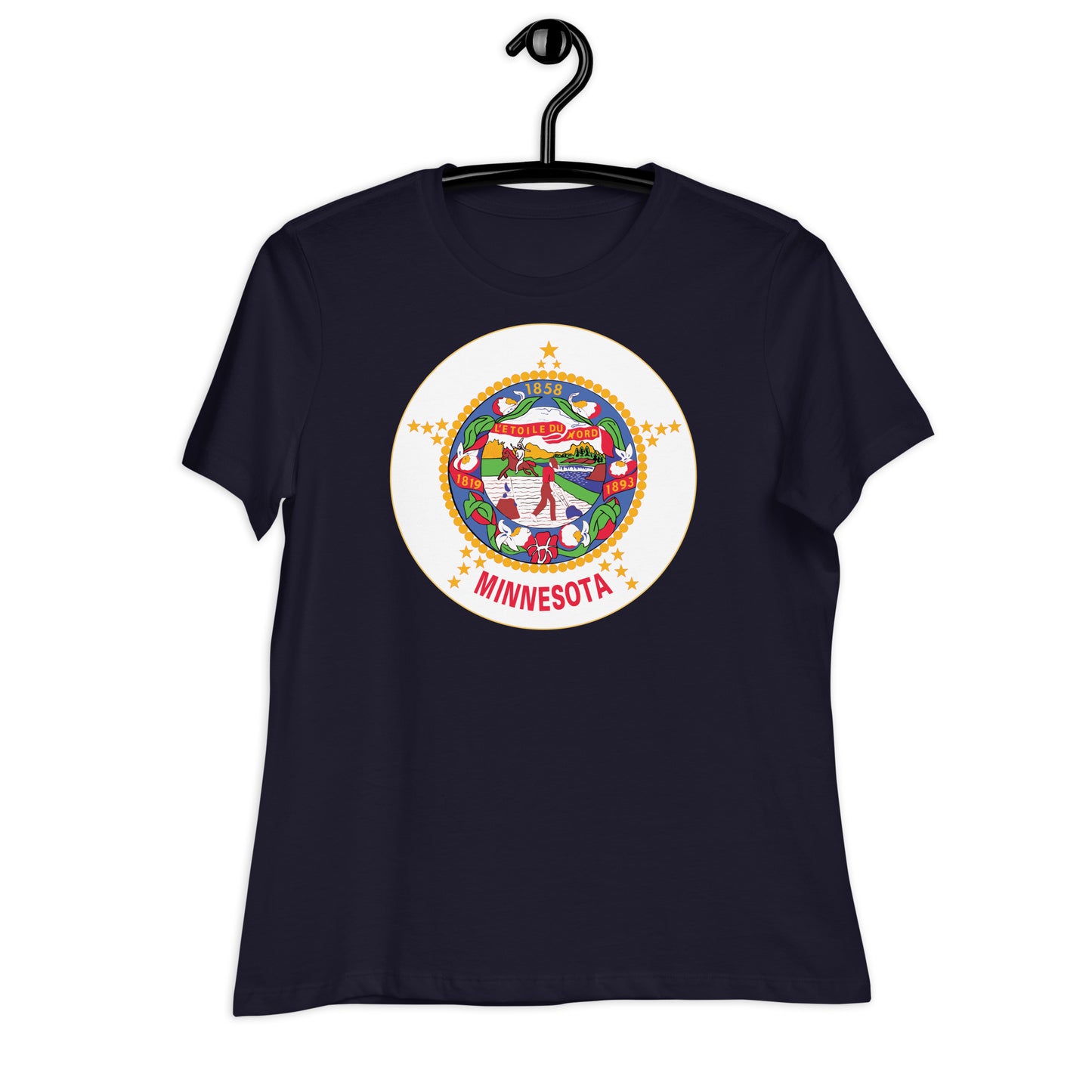 Minnesota Flag Throwback Women's Tee