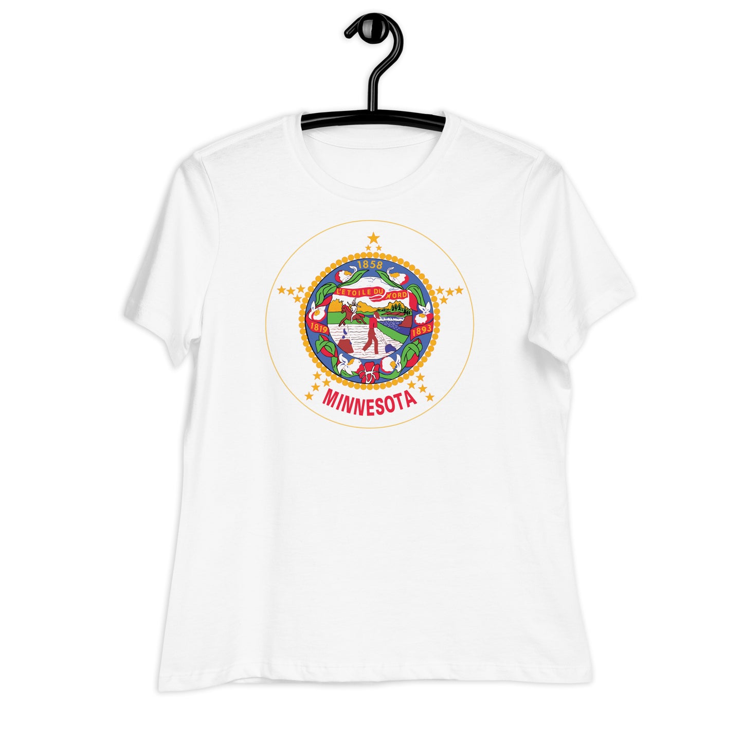 Minnesota Flag Throwback Women's Tee