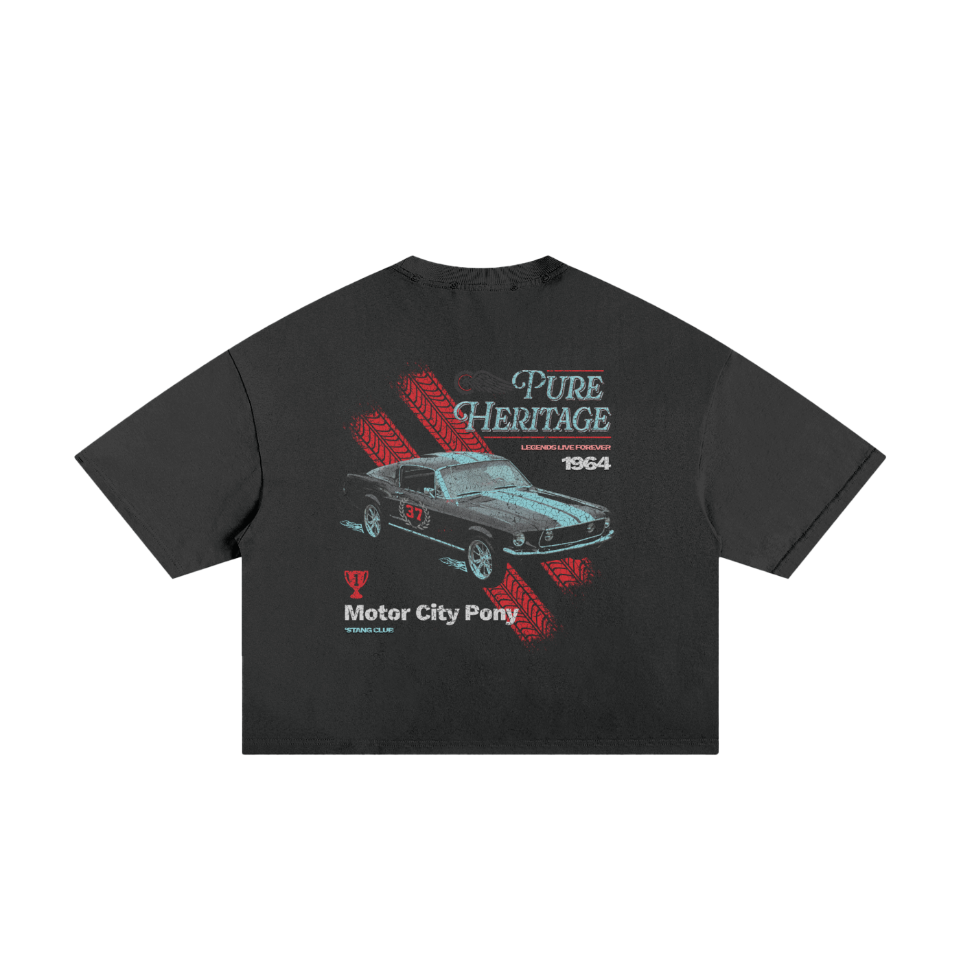 Pure Heritage Classic Frayed Boxy Tee