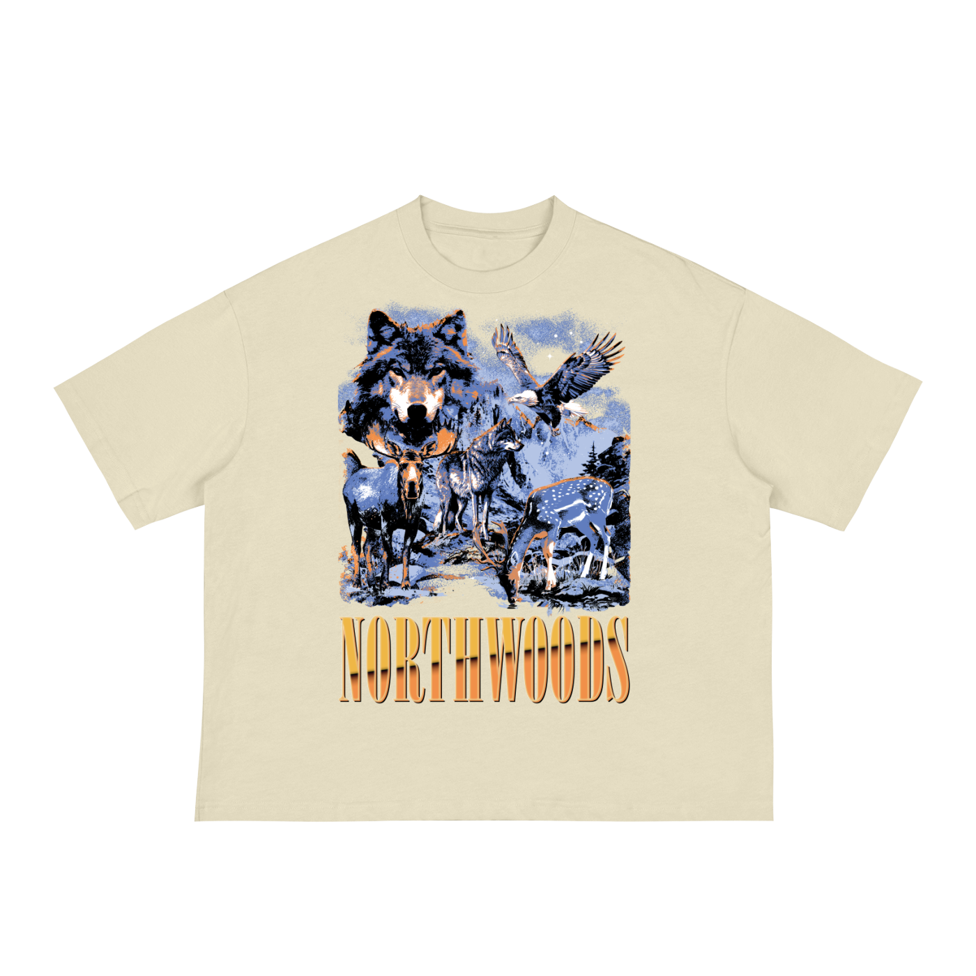 Northwoods Nirvana Classic Loose Boxy Tee
