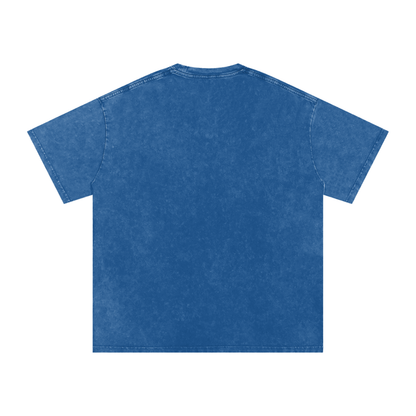 Motor City Mauler Acid Wash Oversize Tee
