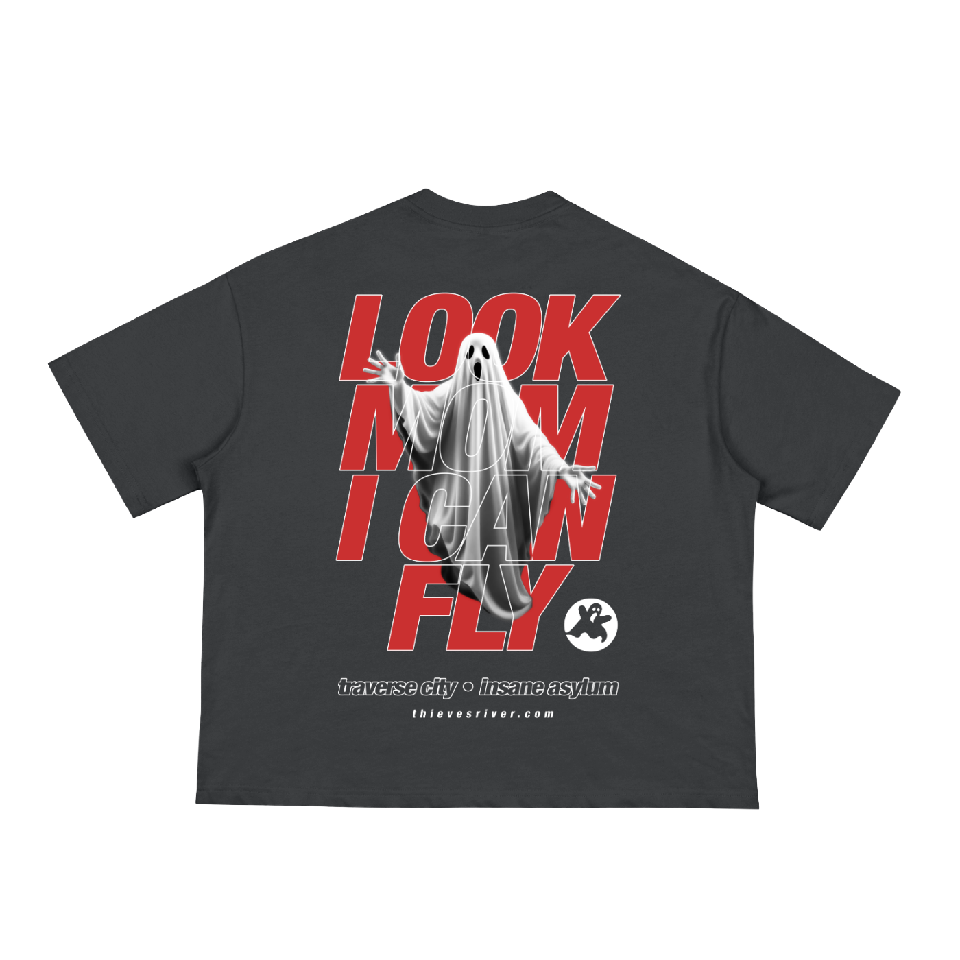 Traverse City Asylum Classic Loose Boxy Tee