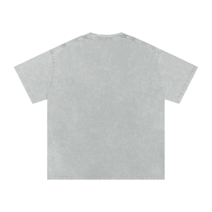 Motor City Mauler Acid Wash Oversize Tee