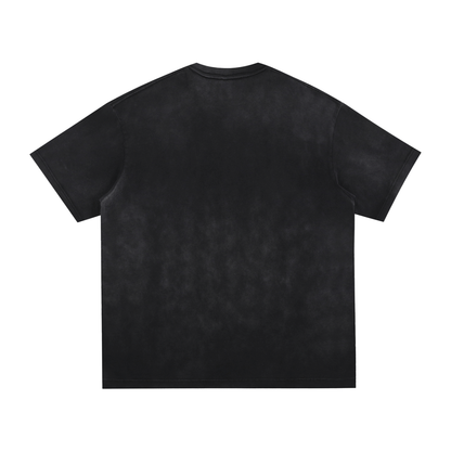BWCA Lazer Moose Vintage Washed Hand-Frayed Tee