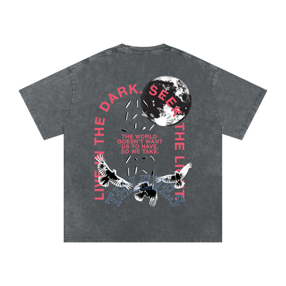 Thieves Acid Wash Oversized Tee