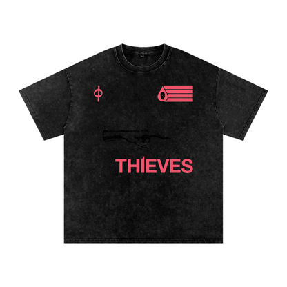 Thieves Acid Wash Oversized Tee