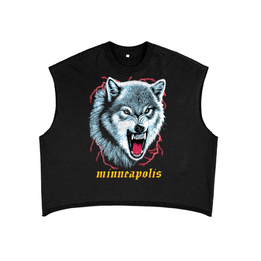 Snarl French Terry Boxy Tank