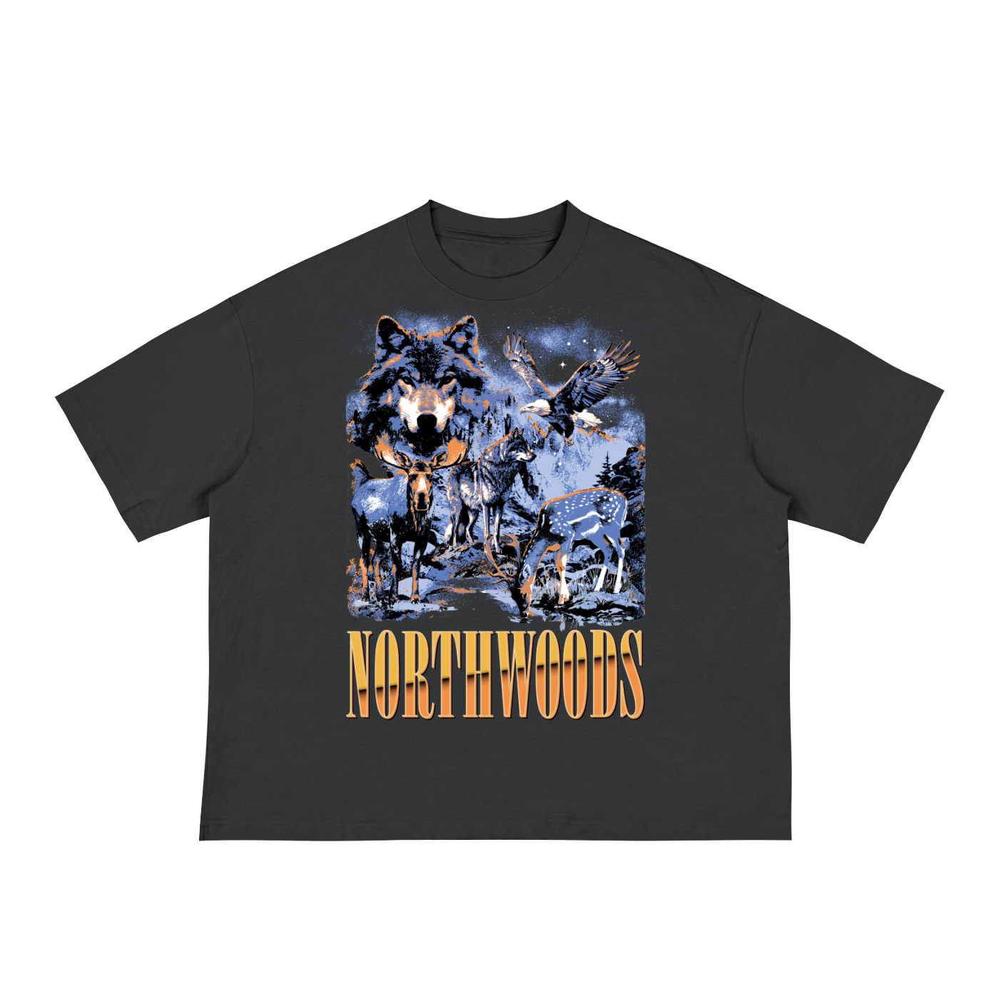 Northwoods Nirvana Classic Loose Boxy Tee