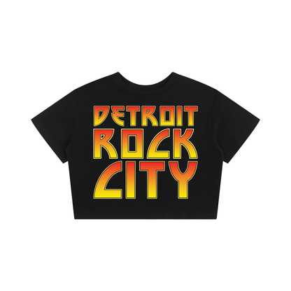 Detroit Rock City Crop Top