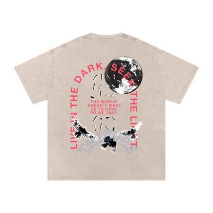Thieves Acid Wash Oversized Tee