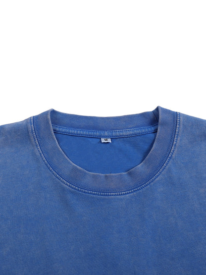 Snarl Acid Wash Oversized Tee