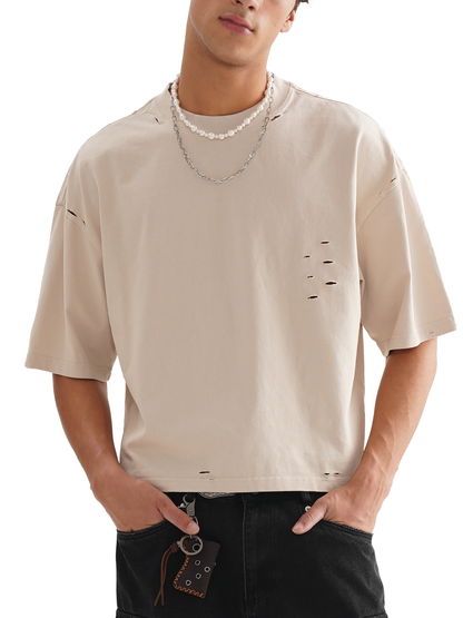 29 Souls Classic Frayed Boxy Tee