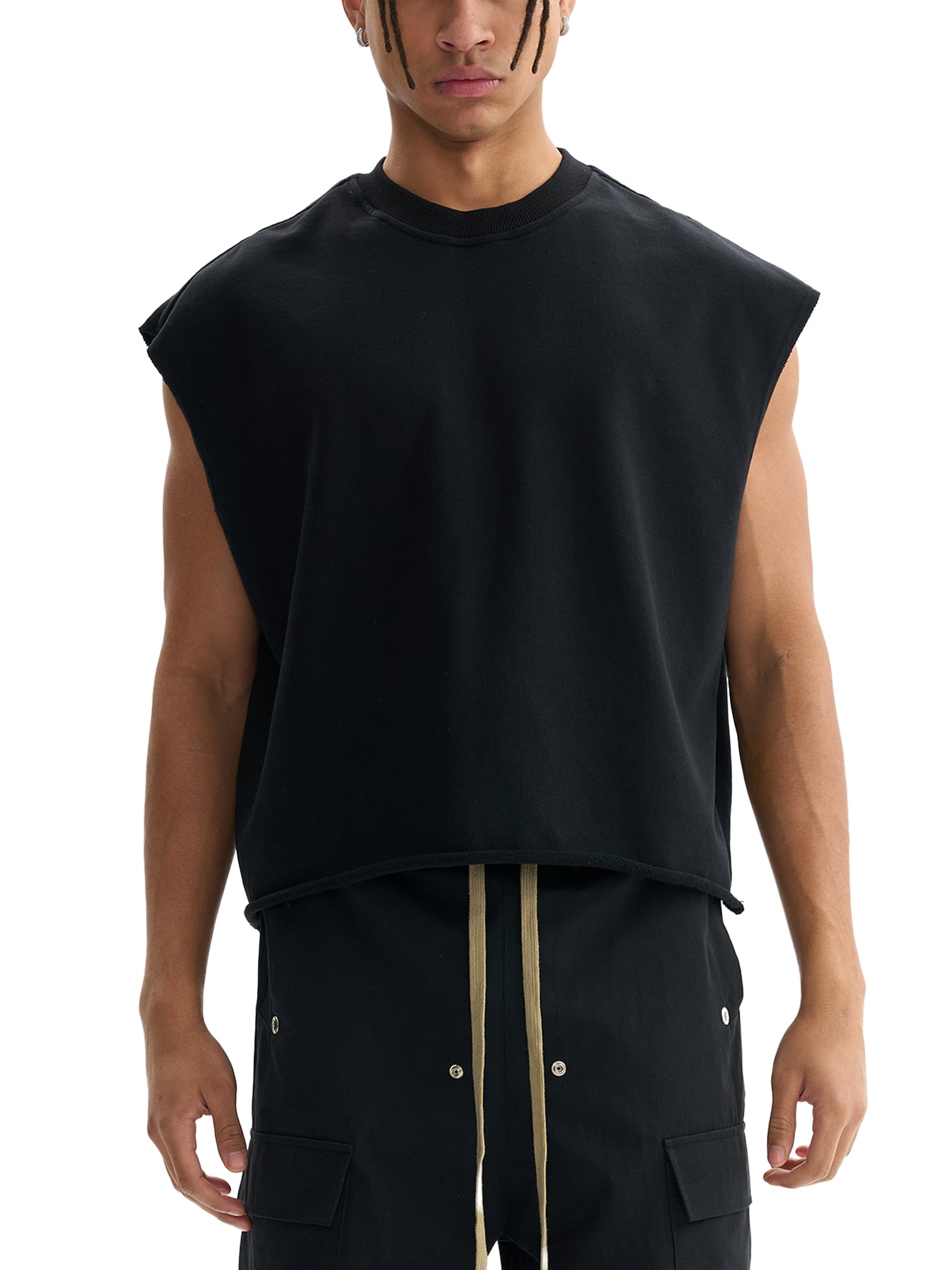 Flint = Heaven French Terry Boxy Tank