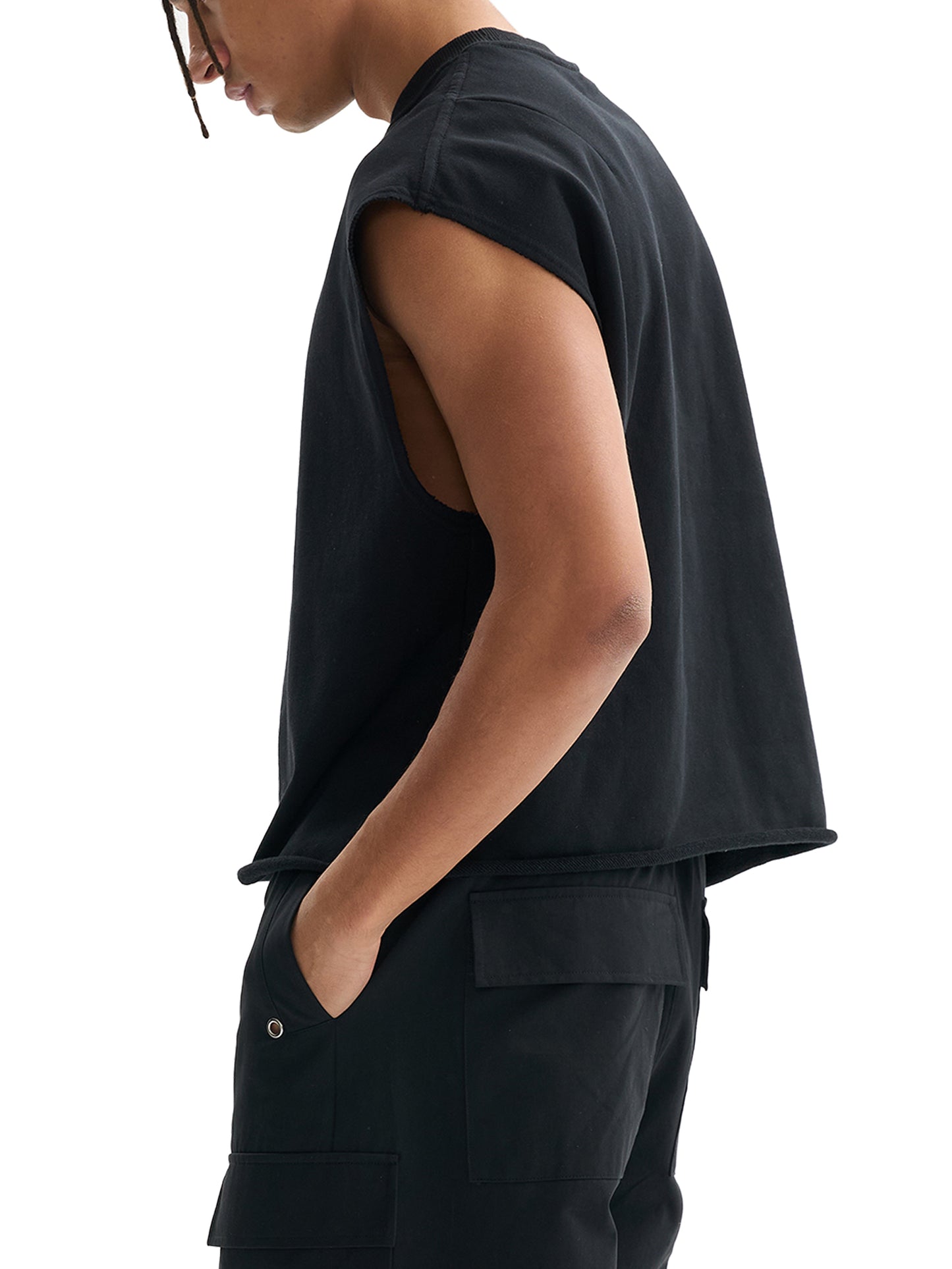 Flint = Heaven French Terry Boxy Tank