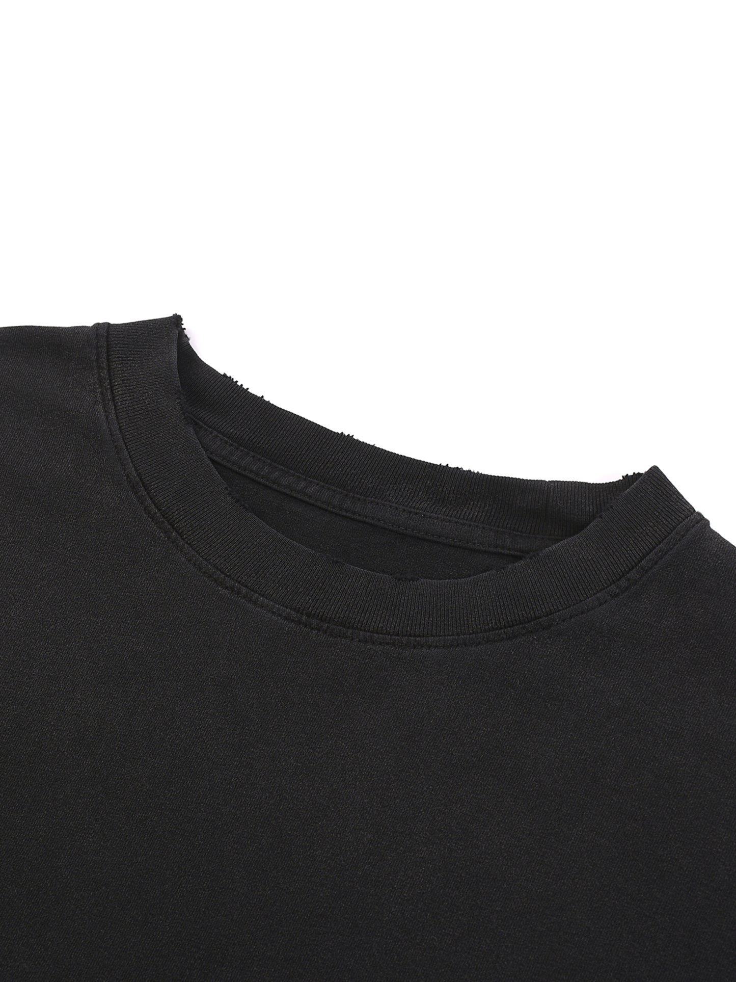 Detroit Rock City Snow Wash Raw-Hem Tee
