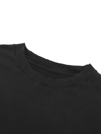 Detroit Rock City Snow Wash Raw-Hem Tee