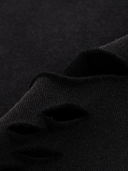 Screech + Howl Snow Wash Raw-Hem Tee