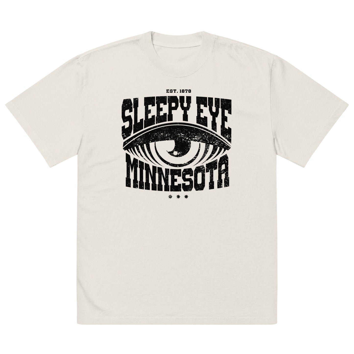 Sleepy Eye-ball Oversized Tee