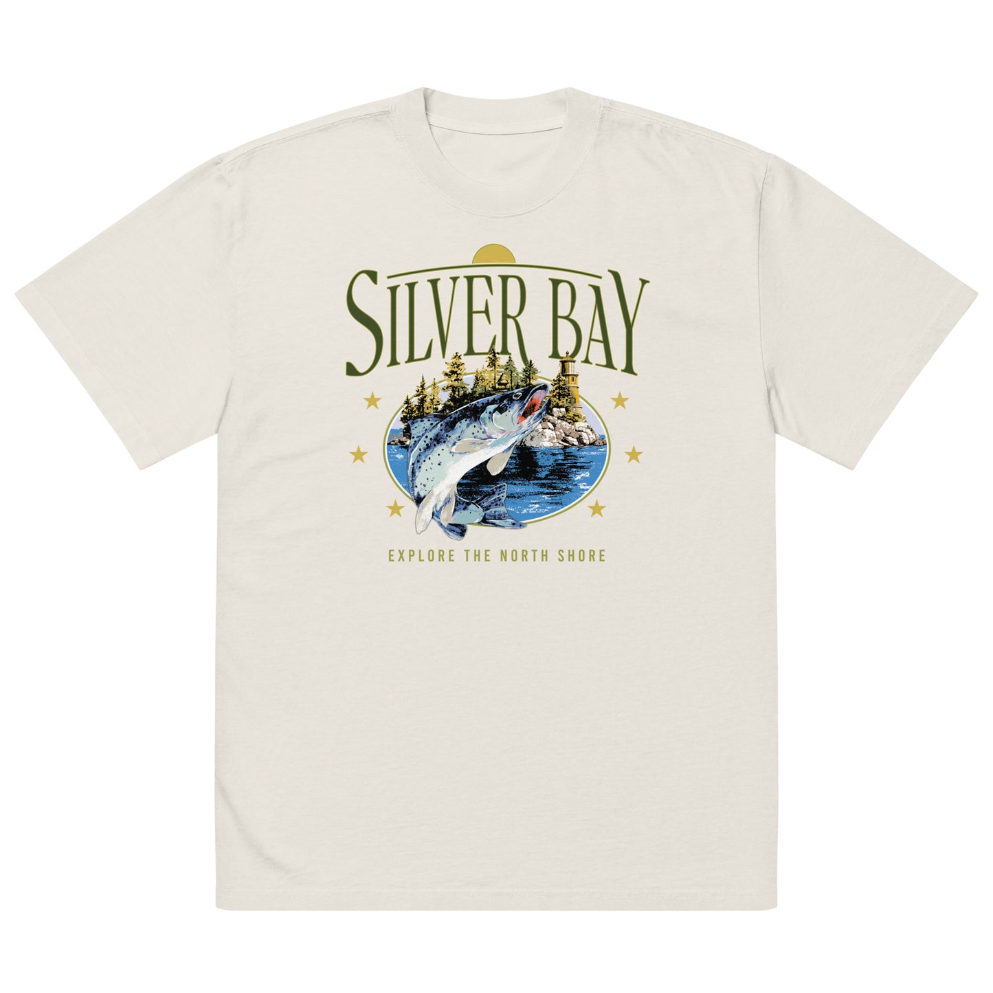 Silver Bay Oversized Tee