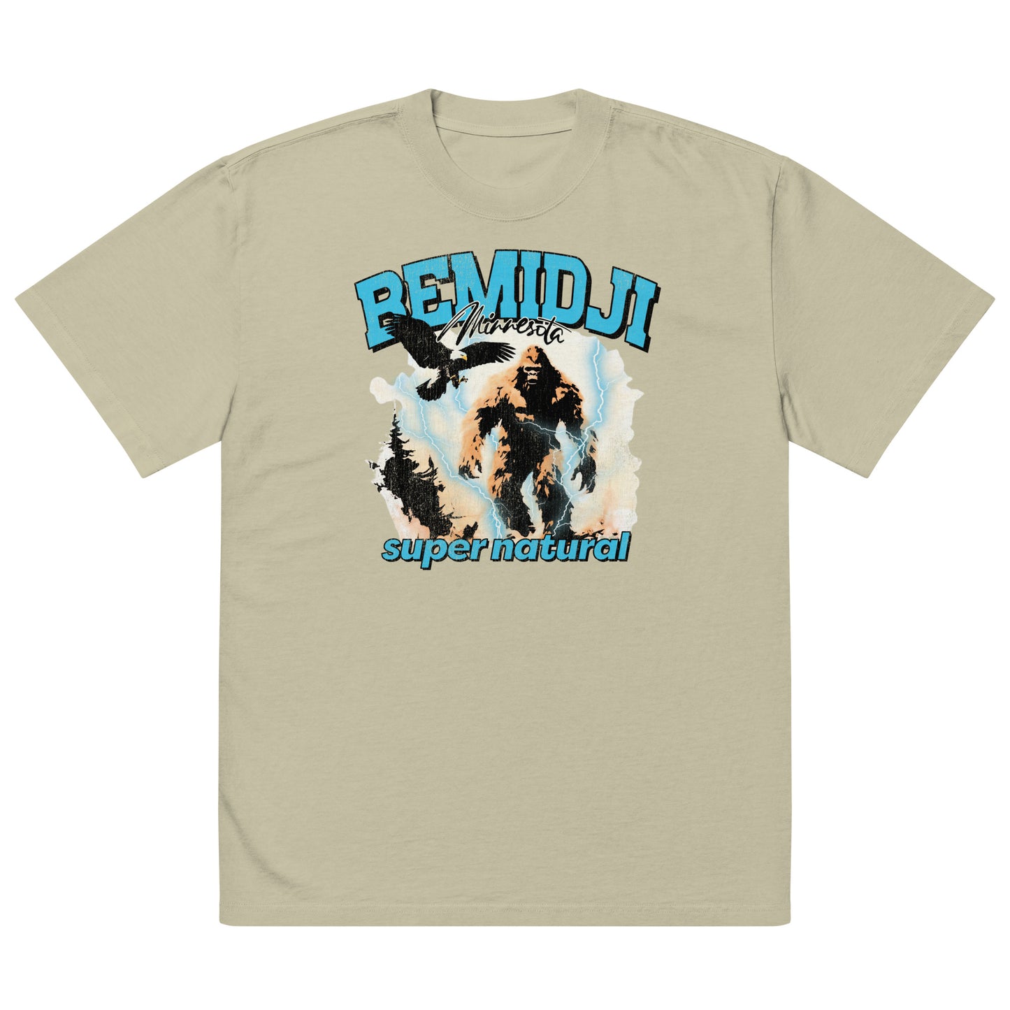 Bemidji Bigfoot Oversized Tee