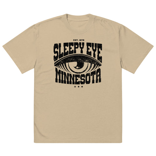 Sleepy Eye-ball Oversized Tee