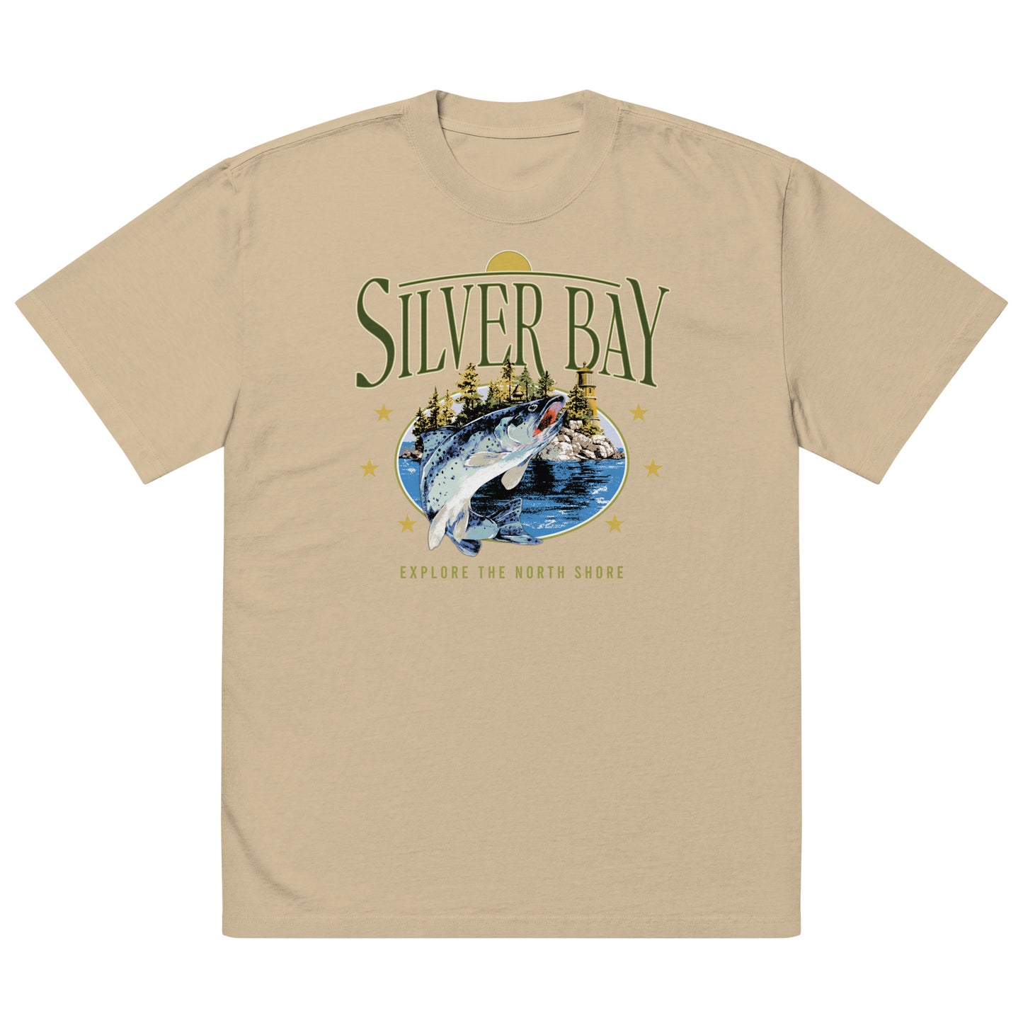 Silver Bay Oversized Tee