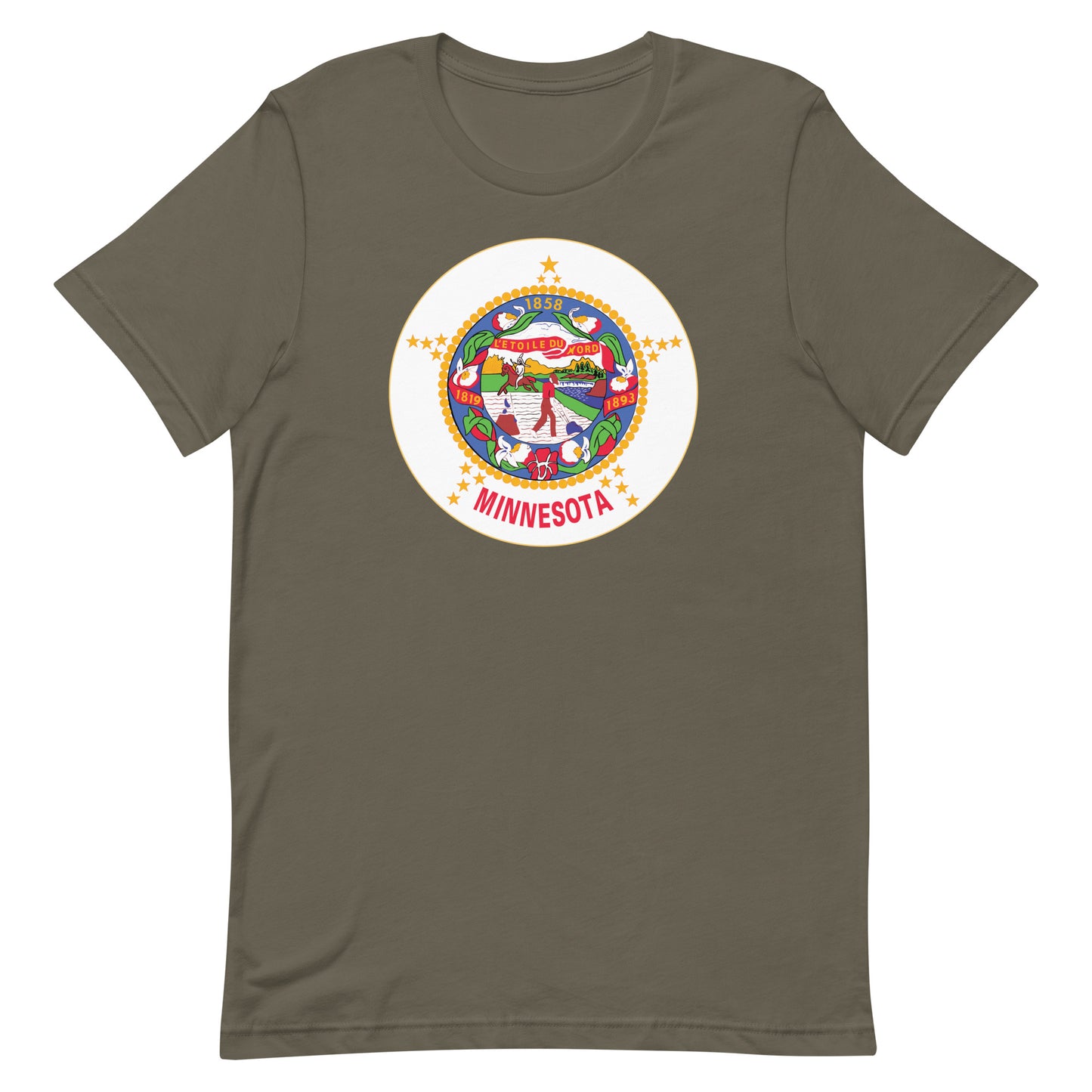 Minnesota State Flag Throwback Tee