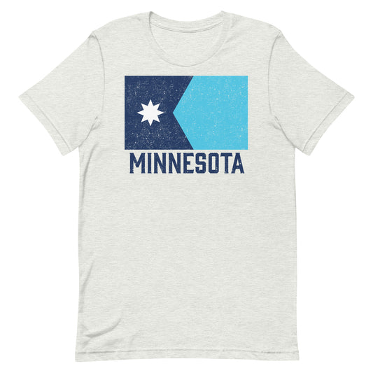 Minnesota State Flag Tee (Textured)