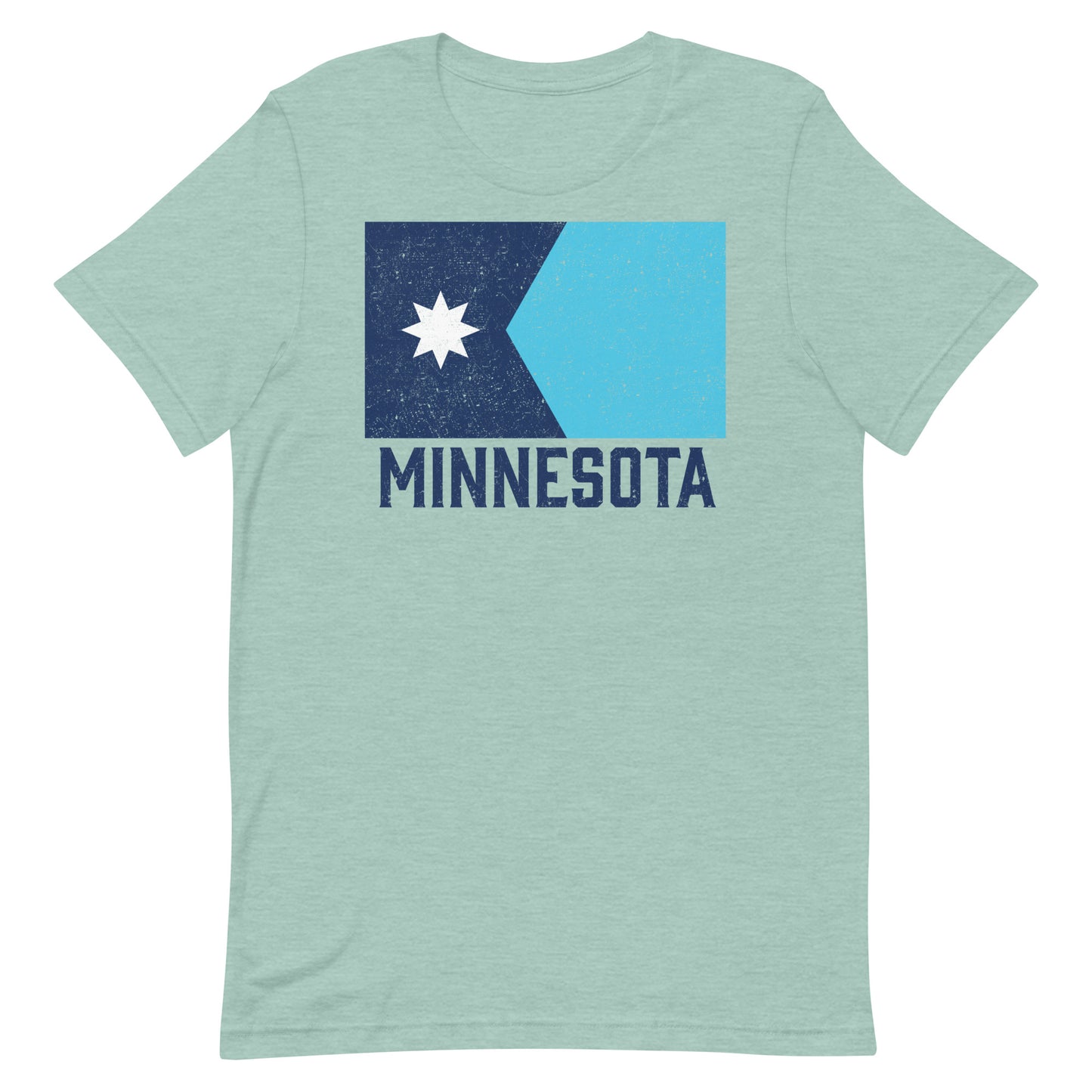 Minnesota State Flag Tee (Textured)