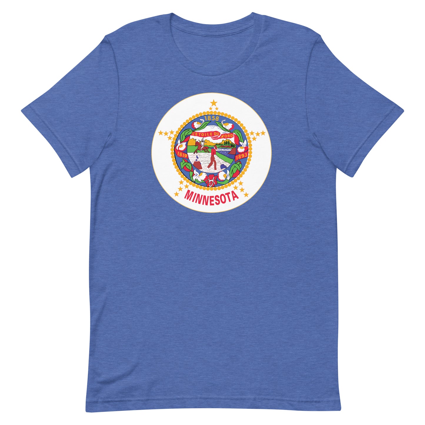 Minnesota State Flag Throwback Tee