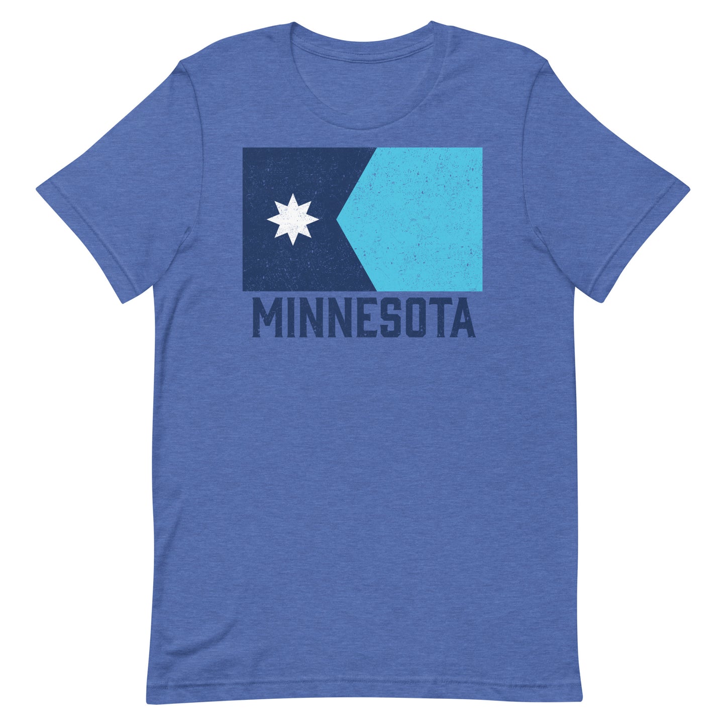 Minnesota State Flag Tee (Textured)