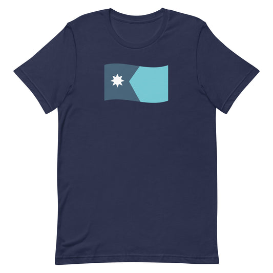 Minnesota State Flag Waving Tee