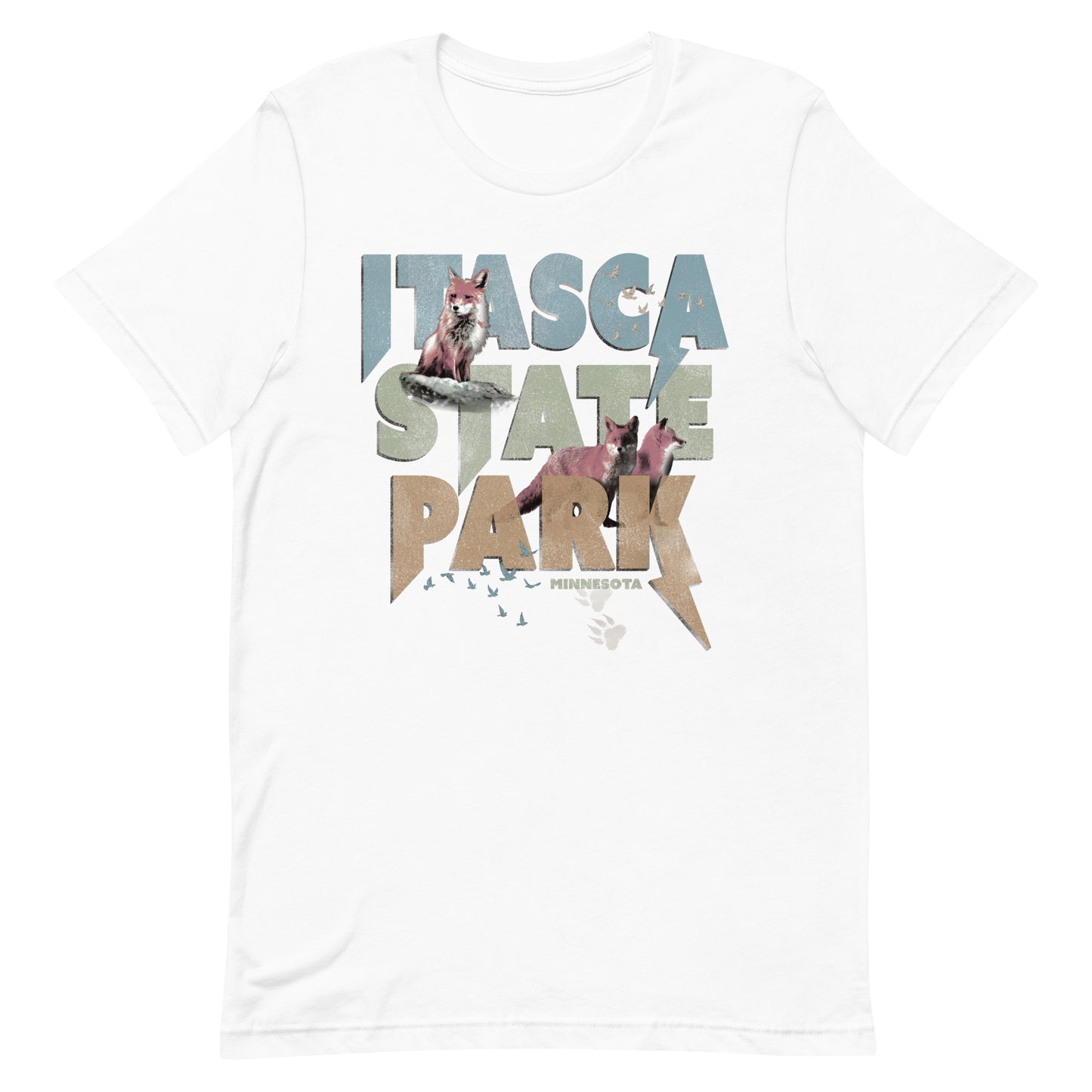 Itasca State Park Foxes Tee