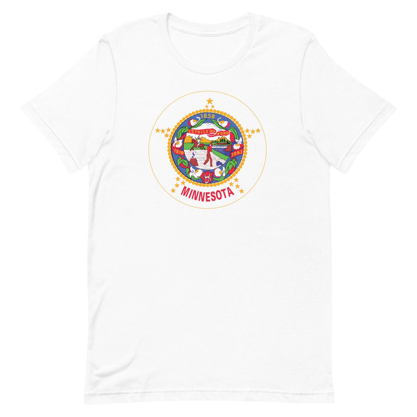 Minnesota State Flag Throwback Tee