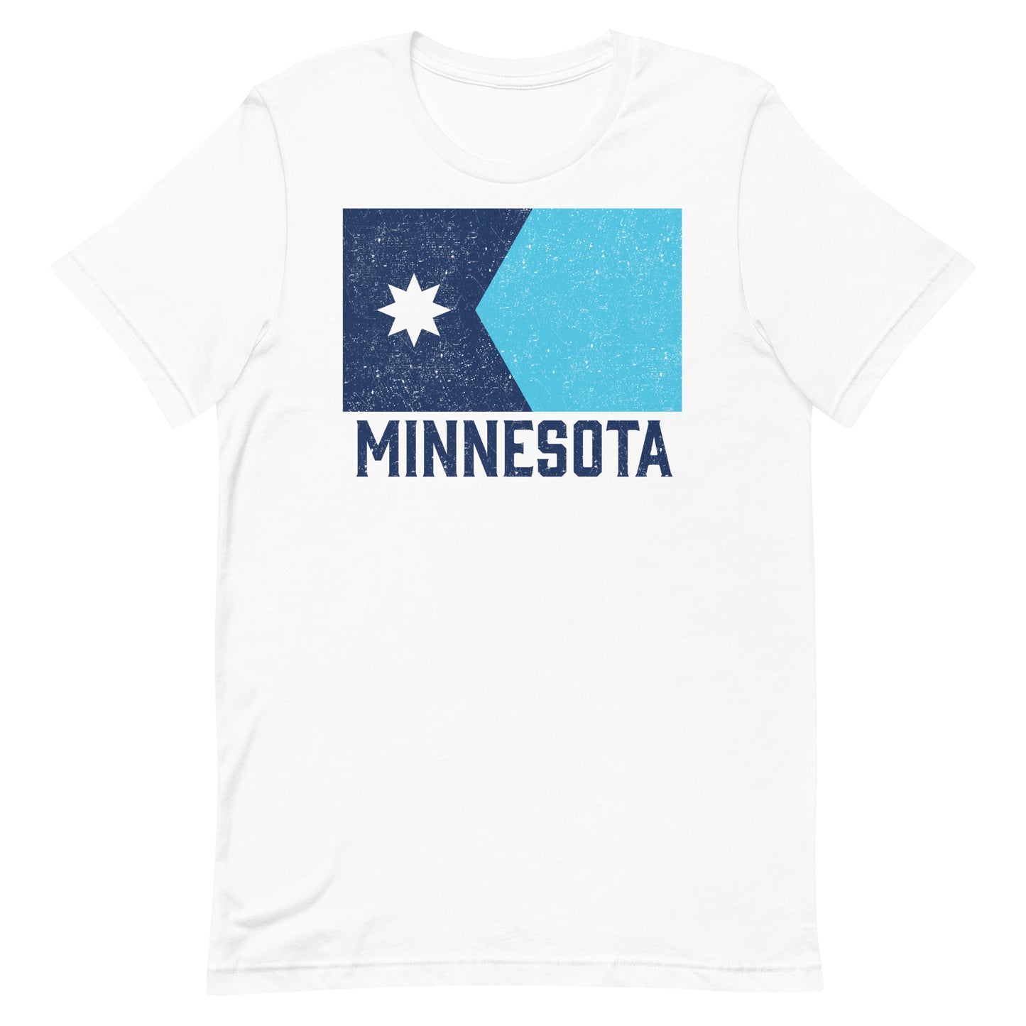 Minnesota State Flag Tee (Textured)