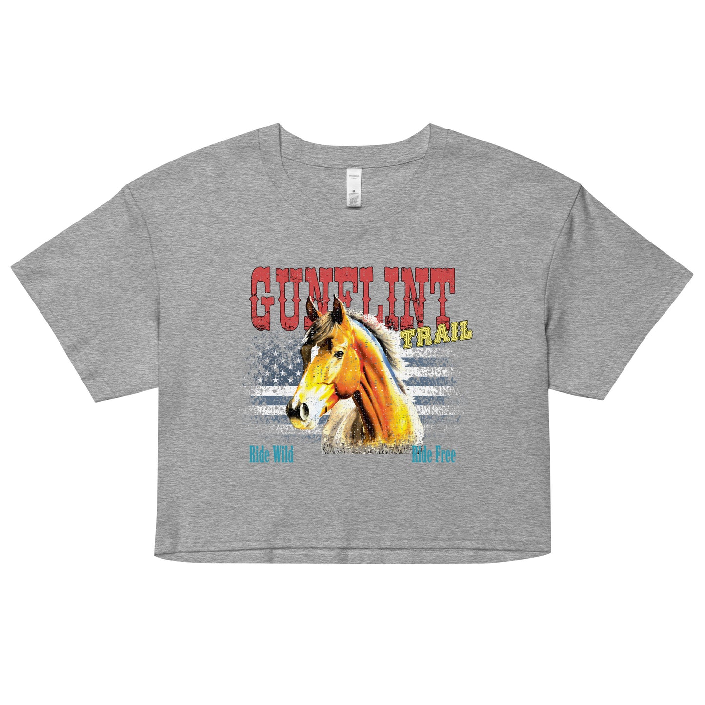 Gunflint Trail Horse Crop Top