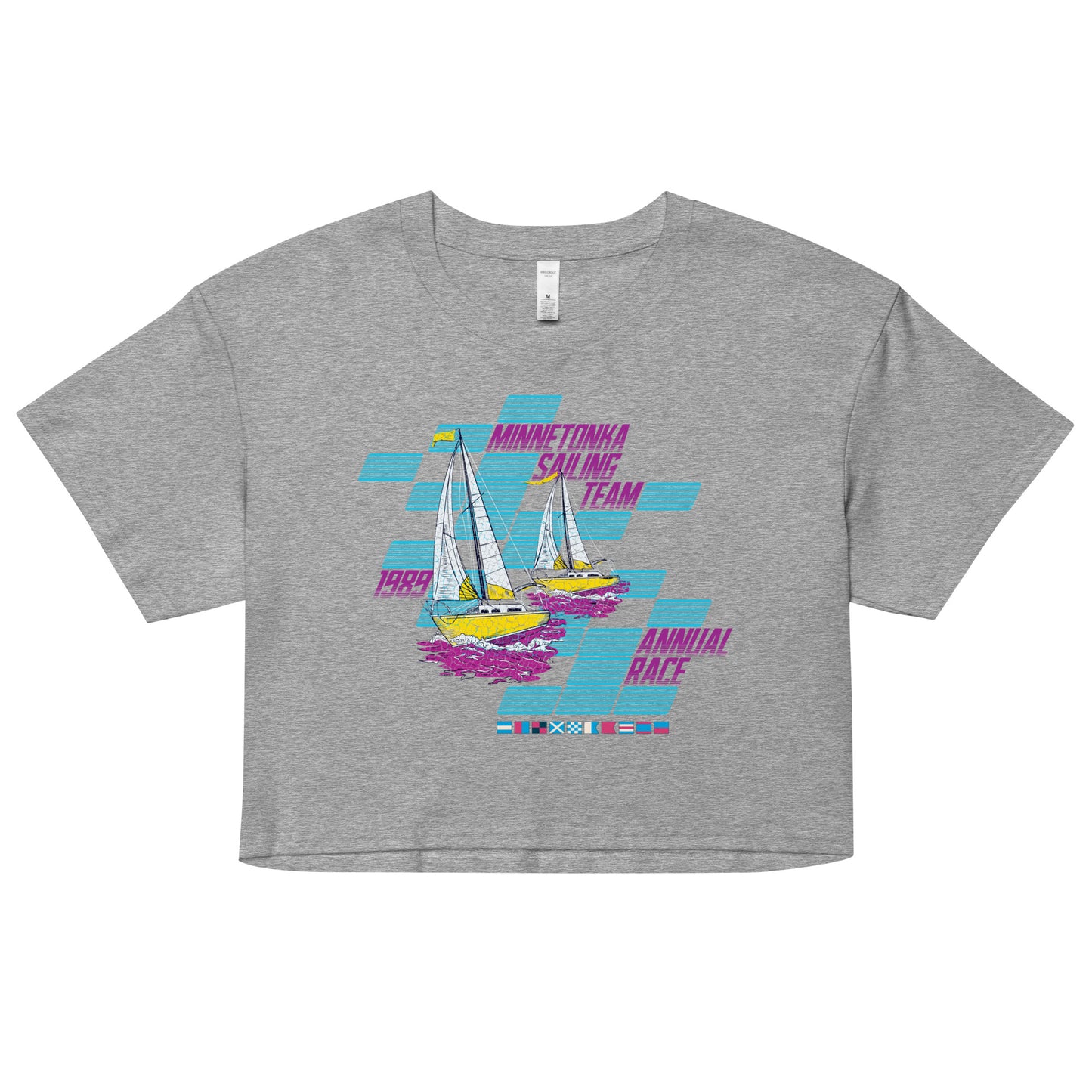 Minnetonka Sailing Club Crop Top