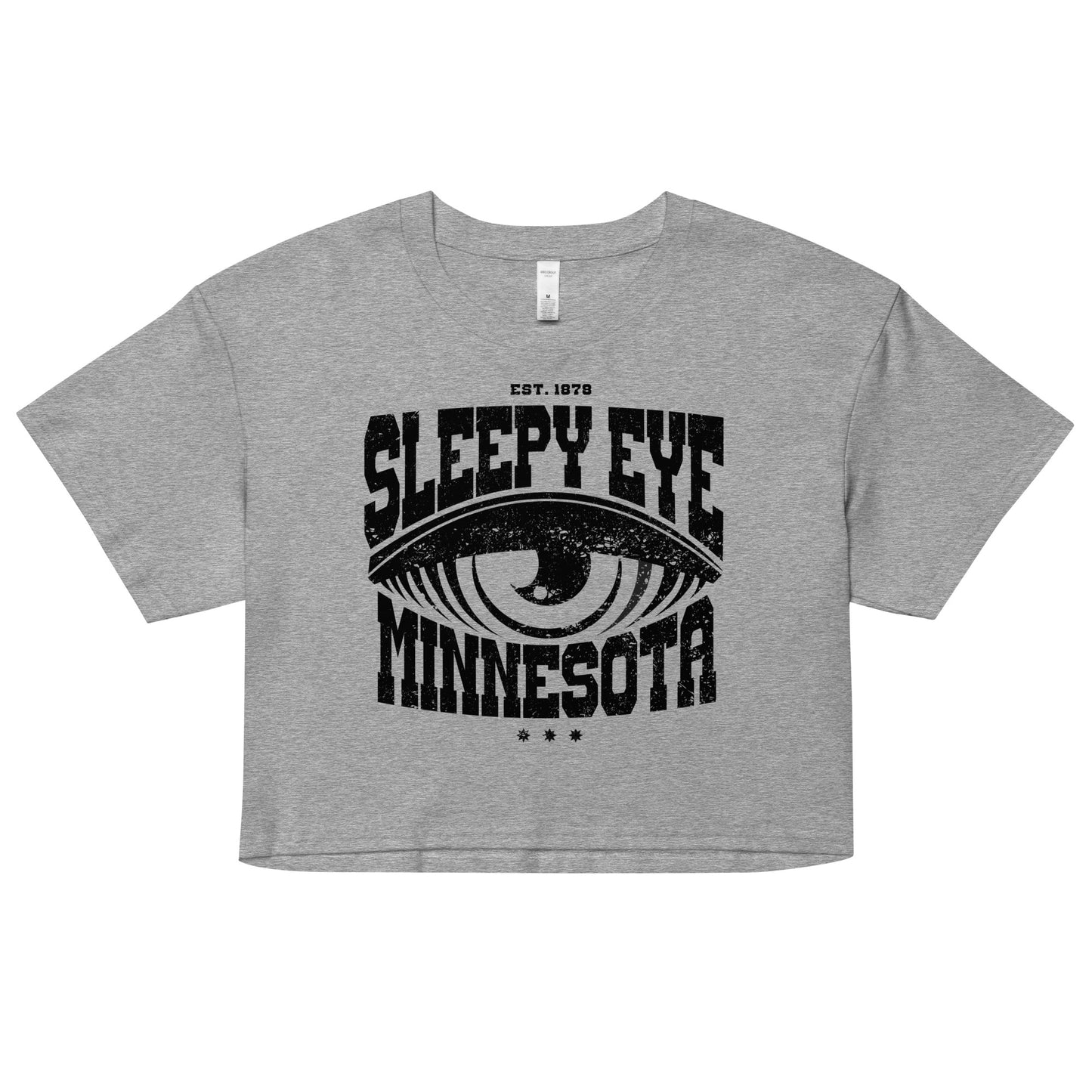 Sleepy Eye-ball Crop Top