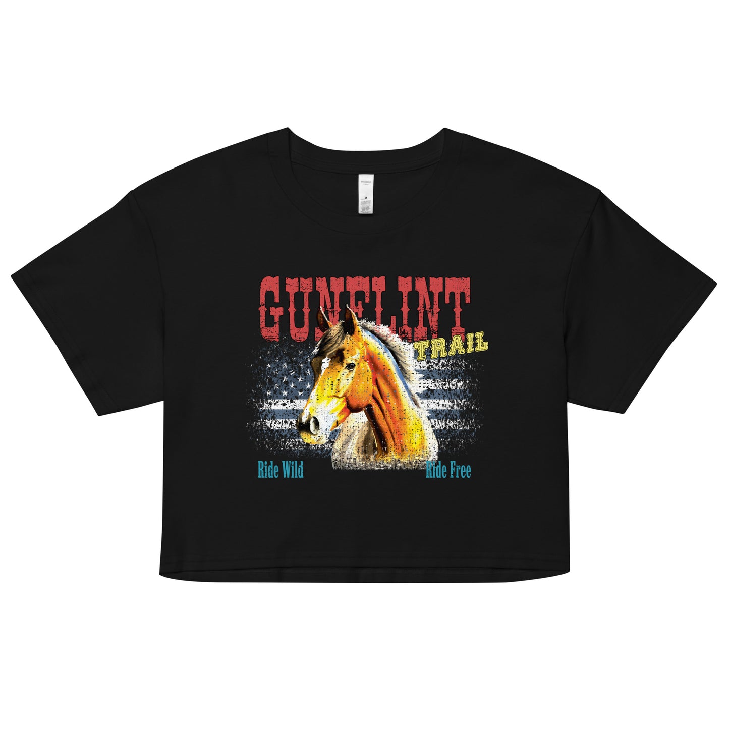 Gunflint Trail Horse Crop Top